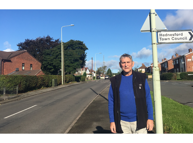 Hednesford Town Councillor Brian Gamble